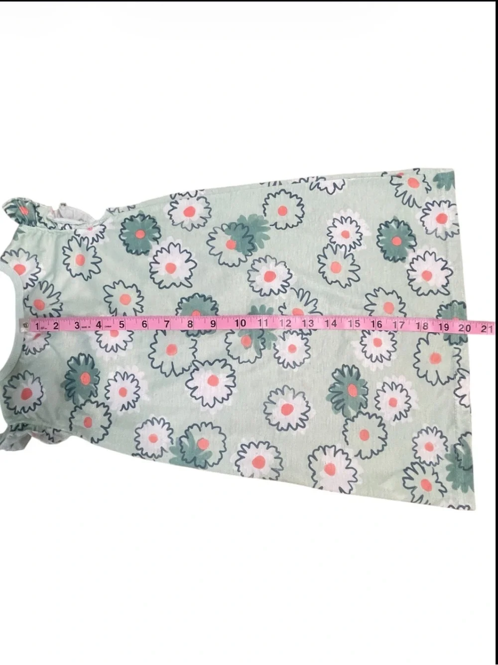 Carter's Mint Green Floral Toddler Girl Nightgown